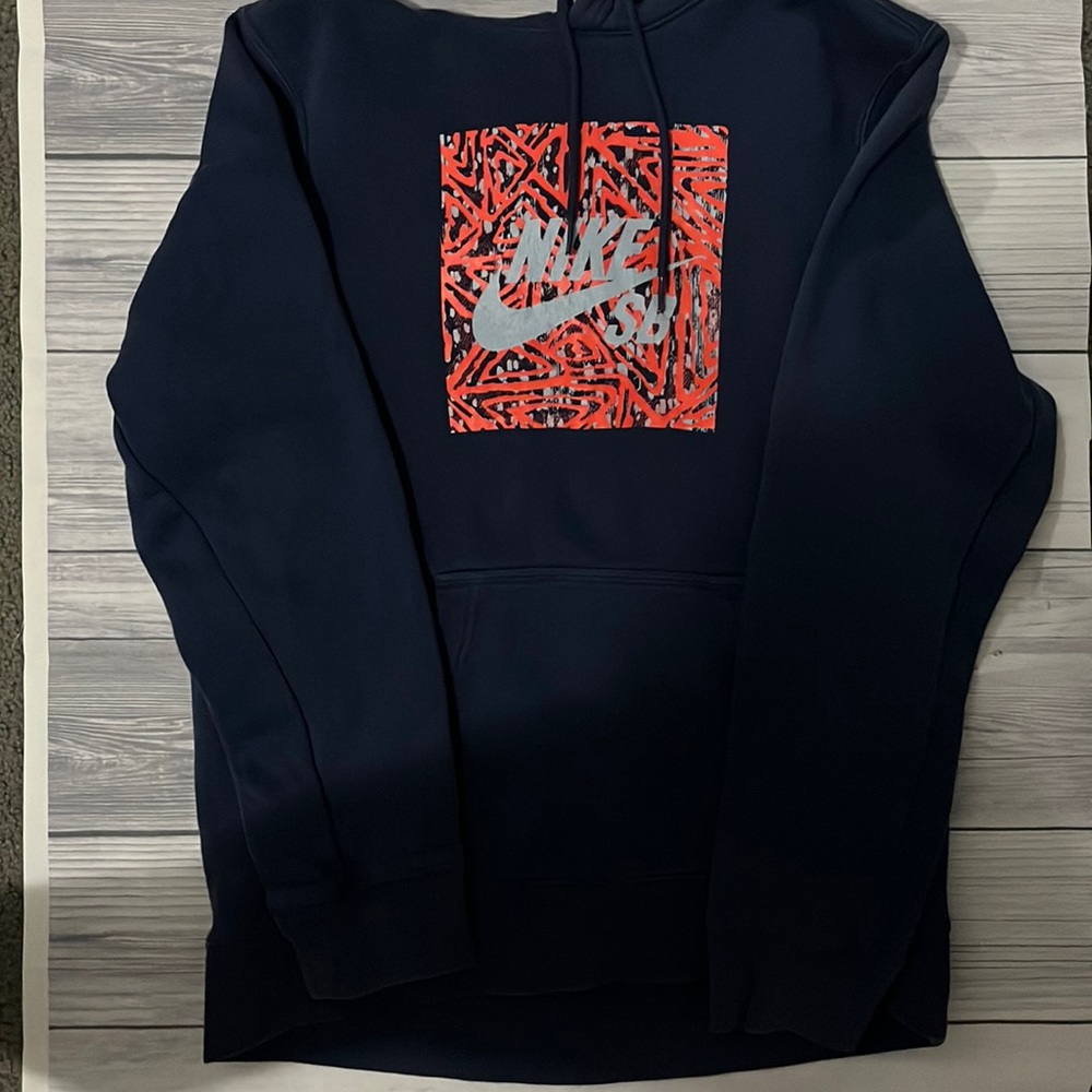 Blue Nike SB sweatshirt